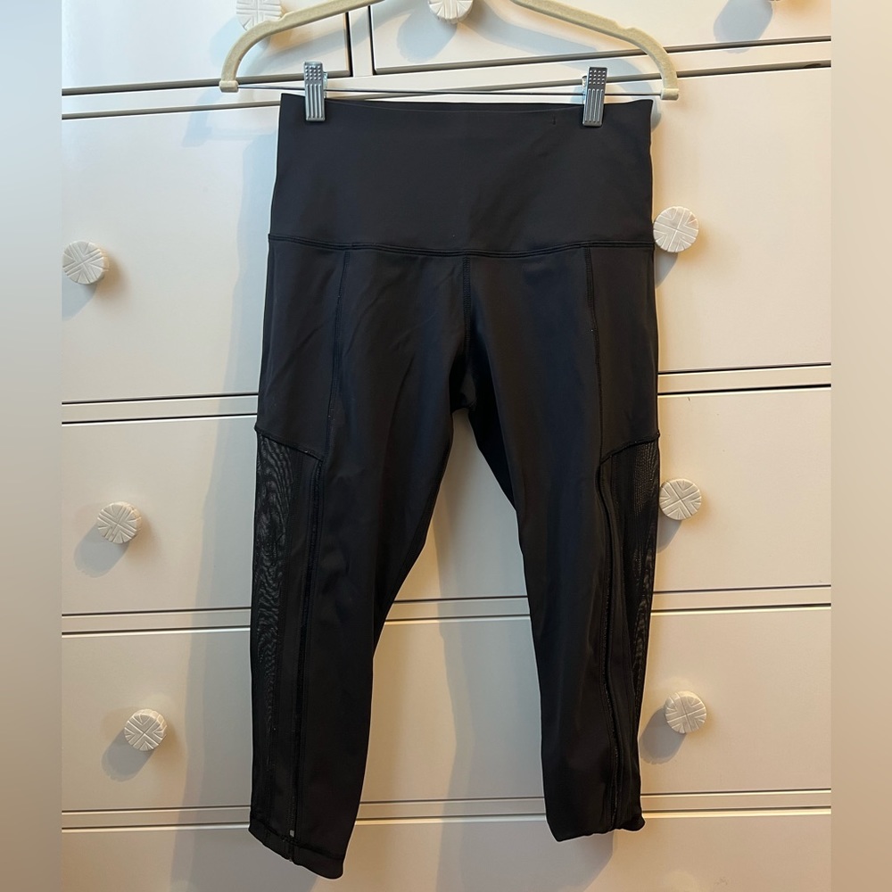 Lululemon Yoga Pants with Mesh
